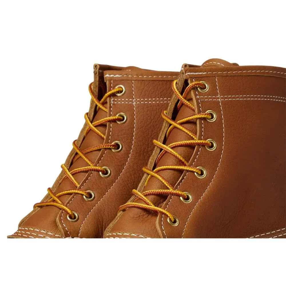 BEAN BOOT 8' LEATHER PRIMALOFT FLANNEL LINED MEN'S